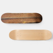 Oude Houten Achtergrond Skateboard (Horizontaal)