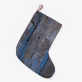 Oude houten achtergrond. textureabstract, anc kleine kerstsok (Voorkant (Hangend))