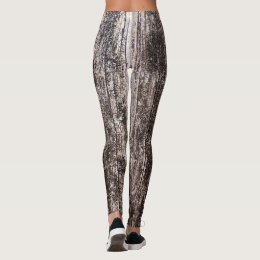 Oude houten benen leggings (Achterkant)