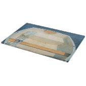 Oude houten boot snijplank (Hoek)