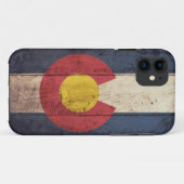 Oude Houten Colorado Vlag Case-Mate iPhone Case (Achterkant (horizontaal))