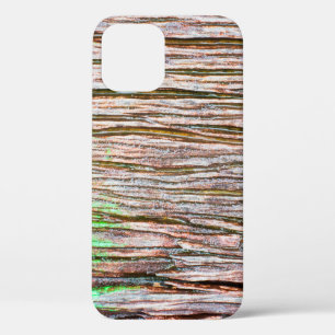 Oude houten decor, achtergrond, bord, bruin, kegel Case-Mate iPhone case