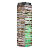 Oude houten decor, achtergrond, bord, bruin, kegel thermosbeker (Achterkant)