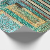 oude  houten deur cadeaupapier (Hoek)