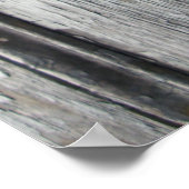 Oude houten deur poster (Hoek)