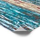 oude  houten deur poster (Hoek)