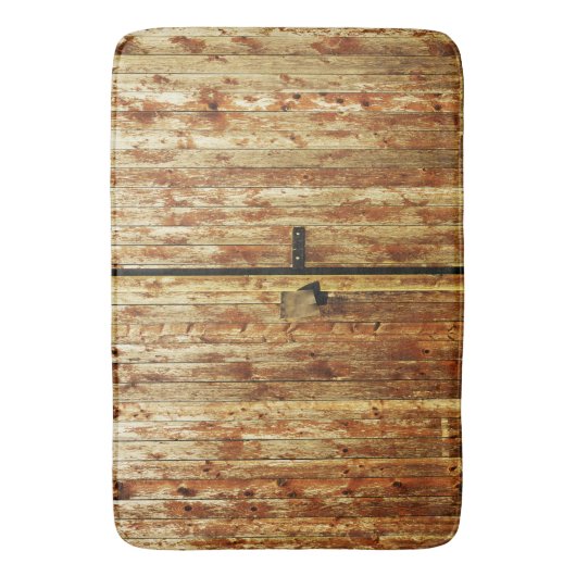 Oude houten deuren badmat (Voorkant Verticaal)