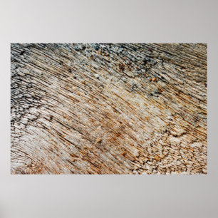 Oude houten floorabstract, appartement, architectu poster