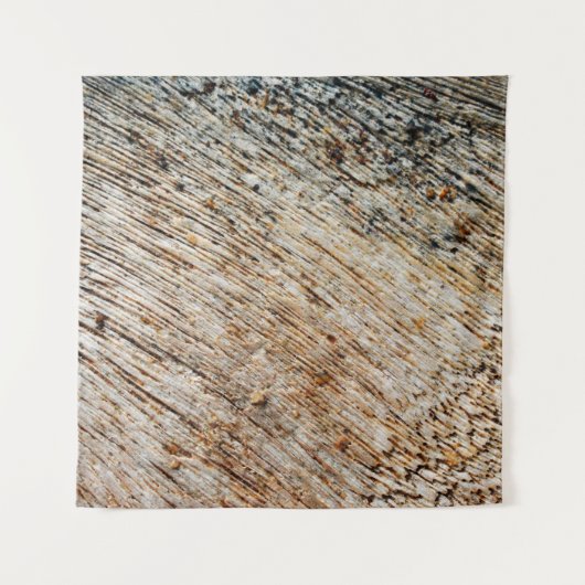 Oude houten floorabstract, appartement, architectu wandkleed (Voorkant)
