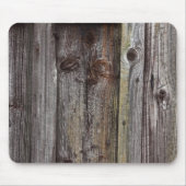 Oude houten mousepad muismat (Voorkant)