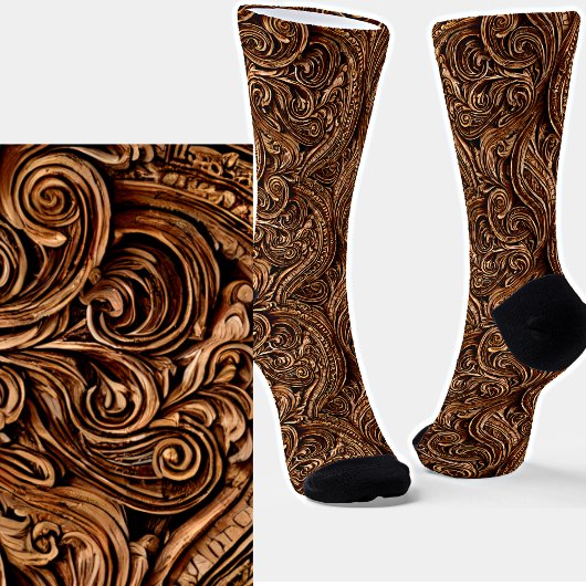 Oude  houten  panelen bruin sokken