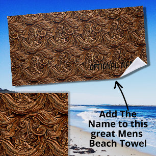 Oude houten panelen bruin strandlaken