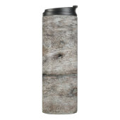 Oude houten plank, afgesloten als achtergrond thermosbeker (Gedraaid links)