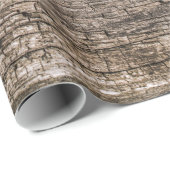 Oude houten planken cadeaupapier (Rol Hoek)
