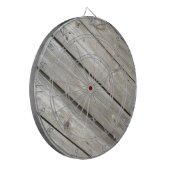 Oude houten planken dartbord (Voorkant Links)