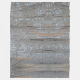oude houten planken fleece deken
