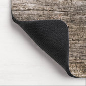 Oude houten planken muismat (Hoek)