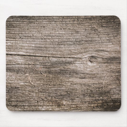 Oude houten planken muismat (Voorkant)