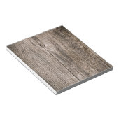 Oude houten planken notitieblok (Schuin)
