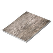 Oude houten planken notitieblok (Linkerzijde)