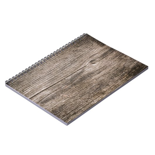 Oude houten planken notitieboek (Linkerzijde)