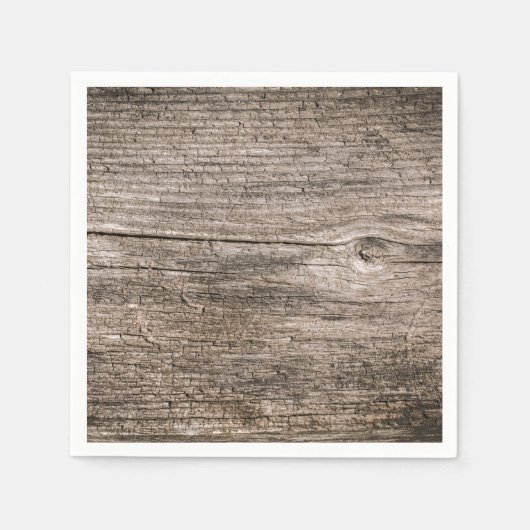 Oude houten planken servet (Voorkant)