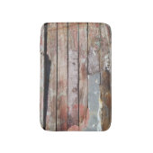 Oude houten rustieke boot houten plank badmat (Voorkant Verticaal)