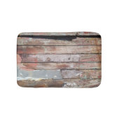 Oude houten rustieke boot houten plank badmat (Voorkant)