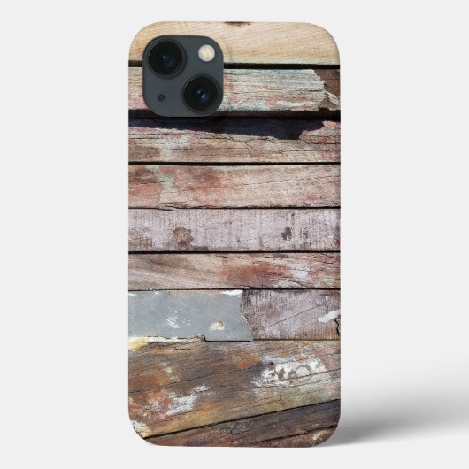 Oude houten rustieke boot houten plank Case-Mate iPhone case (Achterkant)