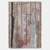 Oude houten rustieke boot houten plank deken (Voorkant Verticaal)