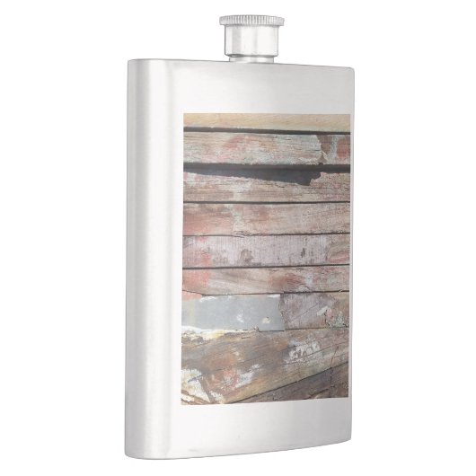 Oude houten rustieke boot houten plank flacon (Rechts)