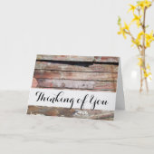 Oude houten rustieke boot houten plank kaart (Gele Bloem)