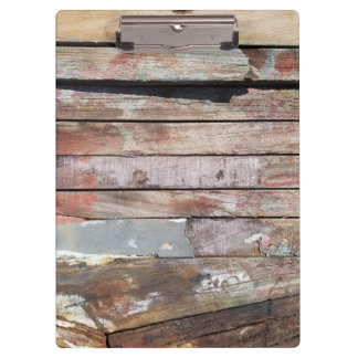 Oude houten rustieke boot houten plank klembord