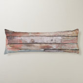 Oude houten rustieke boot houten plank lichaamskussen (Voorkant)