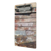 Oude houten rustieke boot houten plank mini klembord (Angled2)