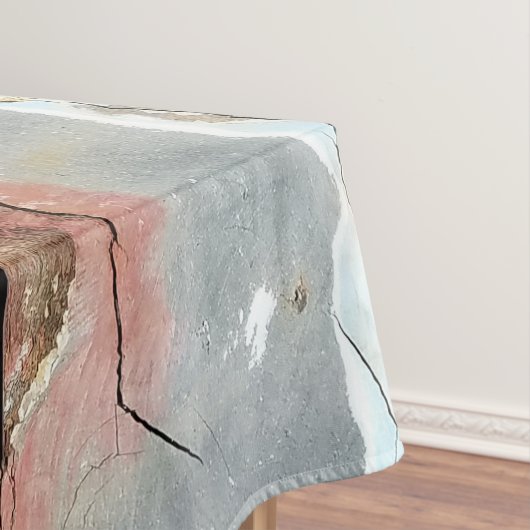 Oude houten rustieke boot houten plank tafelkleed (Voorbeeld)