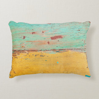 oude houten slijptextuur accent kussen