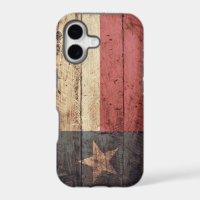 Oude Houten Texas Vlag;
