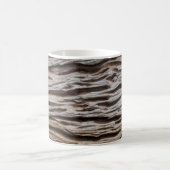 Oude houten textureabstracte, home decor, ba koffiemok (Center)