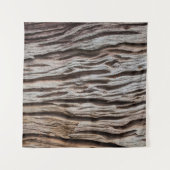 Oude  houten textureabstracte, home decor, ba wandkleed (Voorkant)