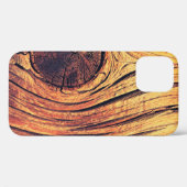 Oude houten textuur als achtergrond.  kleur Case-Mate iPhone case (Achterkant (horizontaal))