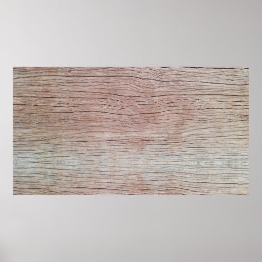 Oude houten textuur met prachtige natuurlijke patr poster (Voorkant)