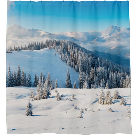 Oude houten textuur of achtergrond met termi douchegordijn (Voorkant)