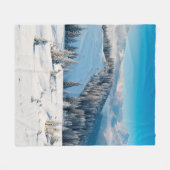 Oude houten textuur of achtergrond met termi fleece deken (Voorkant (Horizontaal))