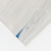 Oude houten textuur of achtergrond met termi fleece deken (Hoek)