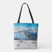 Oude houten textuur of achtergrond met termi tote bag (Achterkant)
