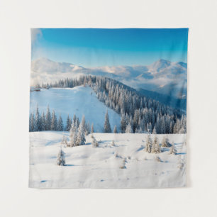 Oude houten textuur of achtergrond met termi wandkleed