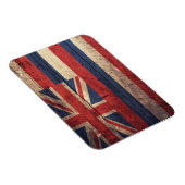 Oude houten vlag van Hawaï; Magneet (Rechterzijde)