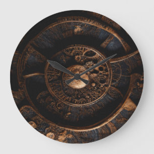 Oude houtkennis : grote klok