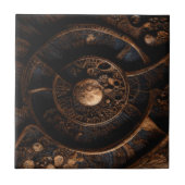 Oude houtkennis : tegeltje (Voorkant)